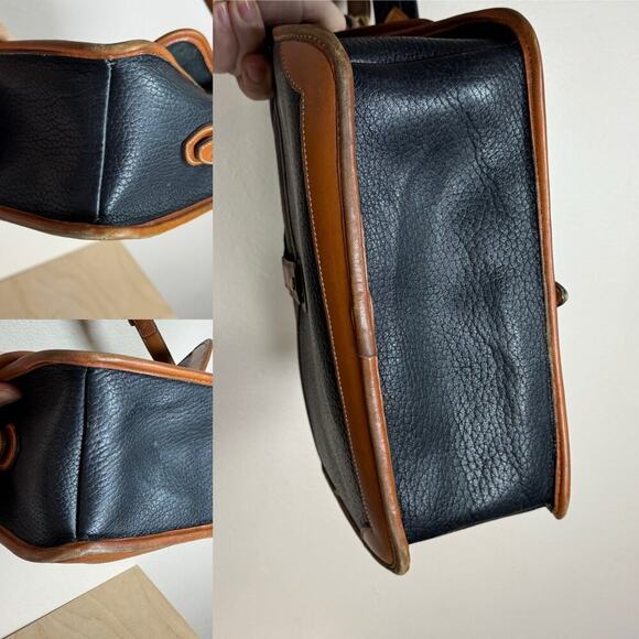 Dooney & Bourke Crossbody Shoulder Bag Purse All Weather Leather Classic Vintage - Picture 9 of 16